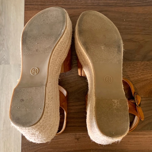 Platform Brown Sandals - Women’s 8.5M - Picture 7 of 7